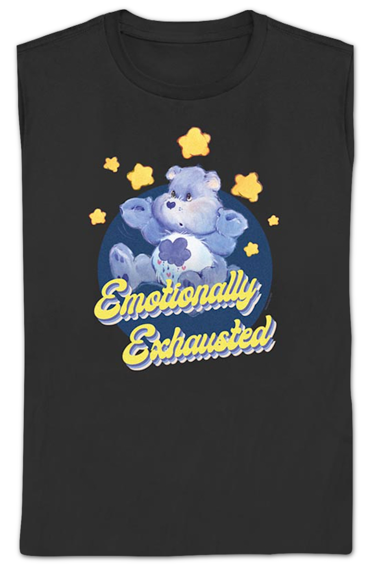 Womens Emotionally Exhausted Care Bears Shirt Hoodie, Sweatshirt | CiraTrend.com (Image 2)
