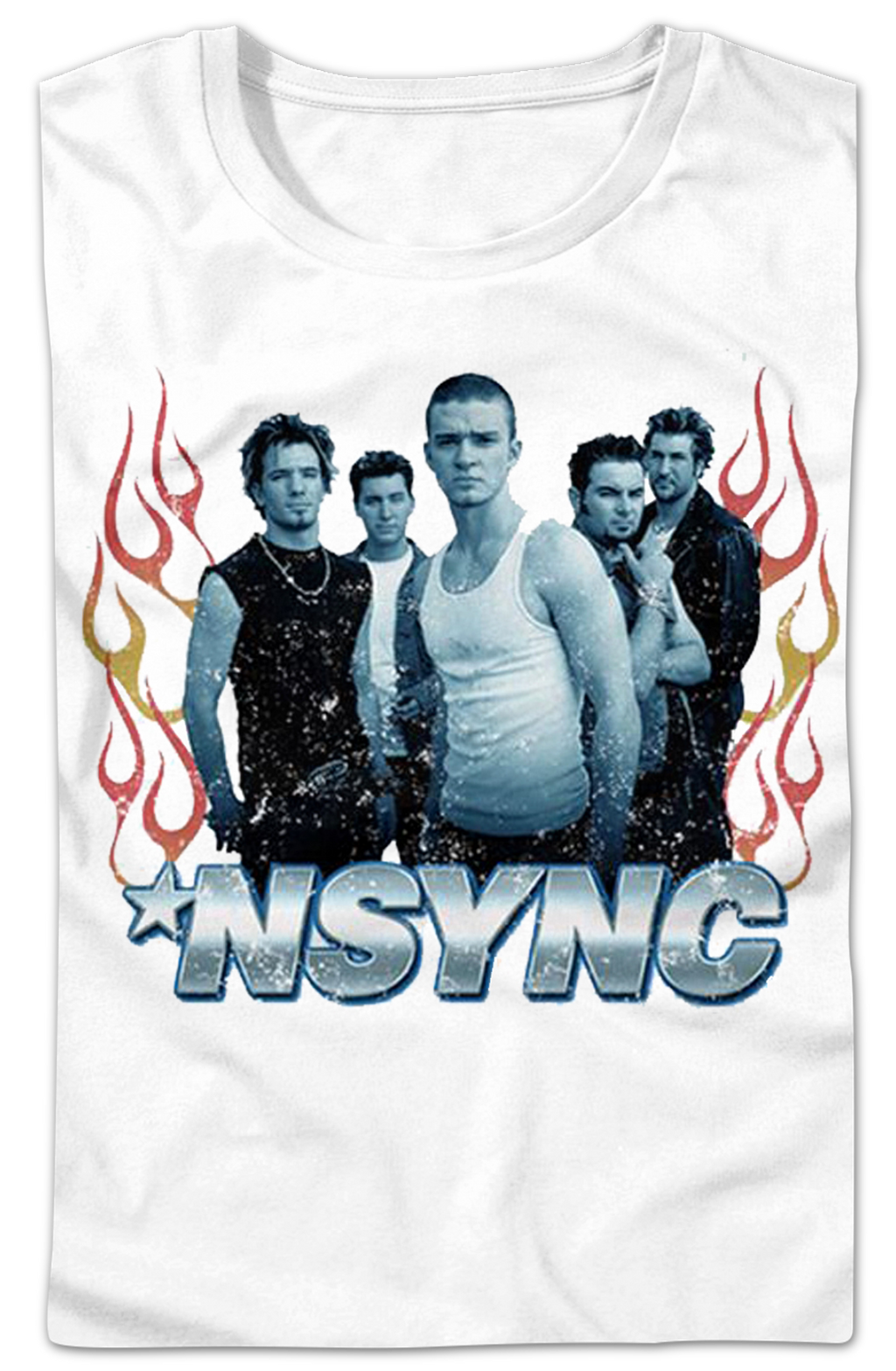 Womens Flames NSYNC Shirt Hoodie, Sweatshirt | CiraTrend.com (Image 2)