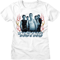 Womens Flames NSYNC Shirt Hoodie, Sweatshirt | CiraTrend.com (Image 1)