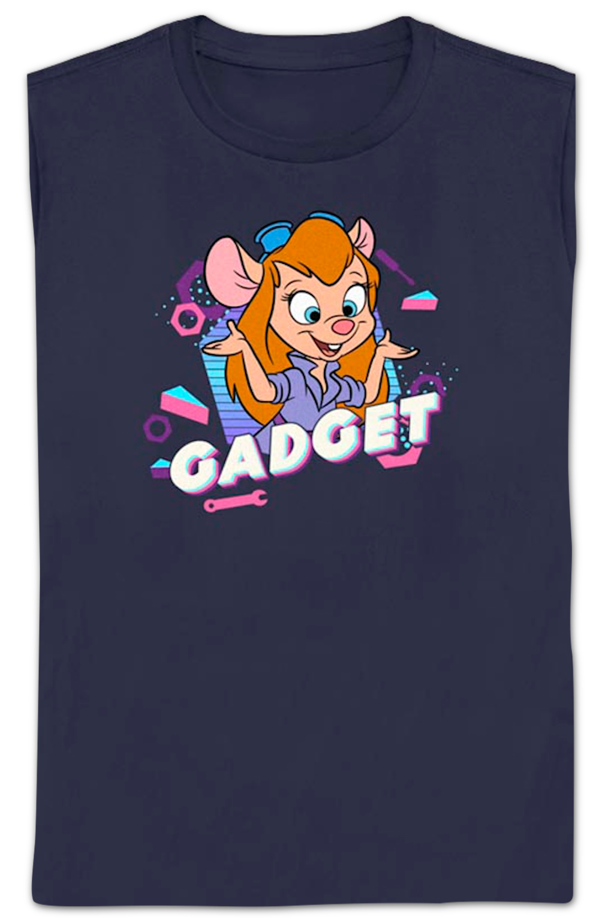 Womens Gadget Chip 'n Dale Rescue Rangers Shirt Hoodie, Sweatshirt | CiraTrend.com (Image 2)