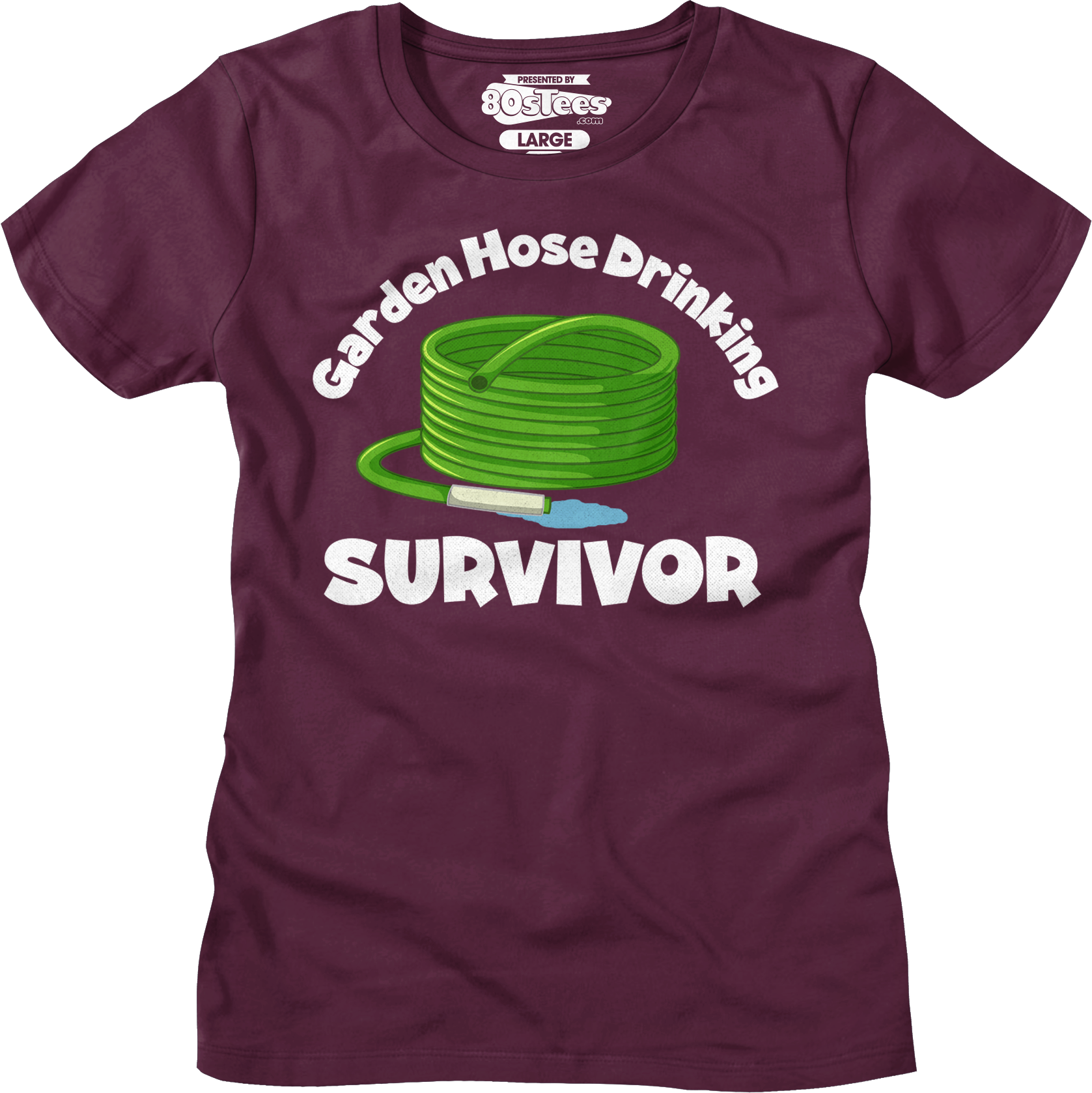 Womens Garden Hose Drinking Survivor Shirt Hoodie, Sweatshirt | CiraTrend.com (Image 3)