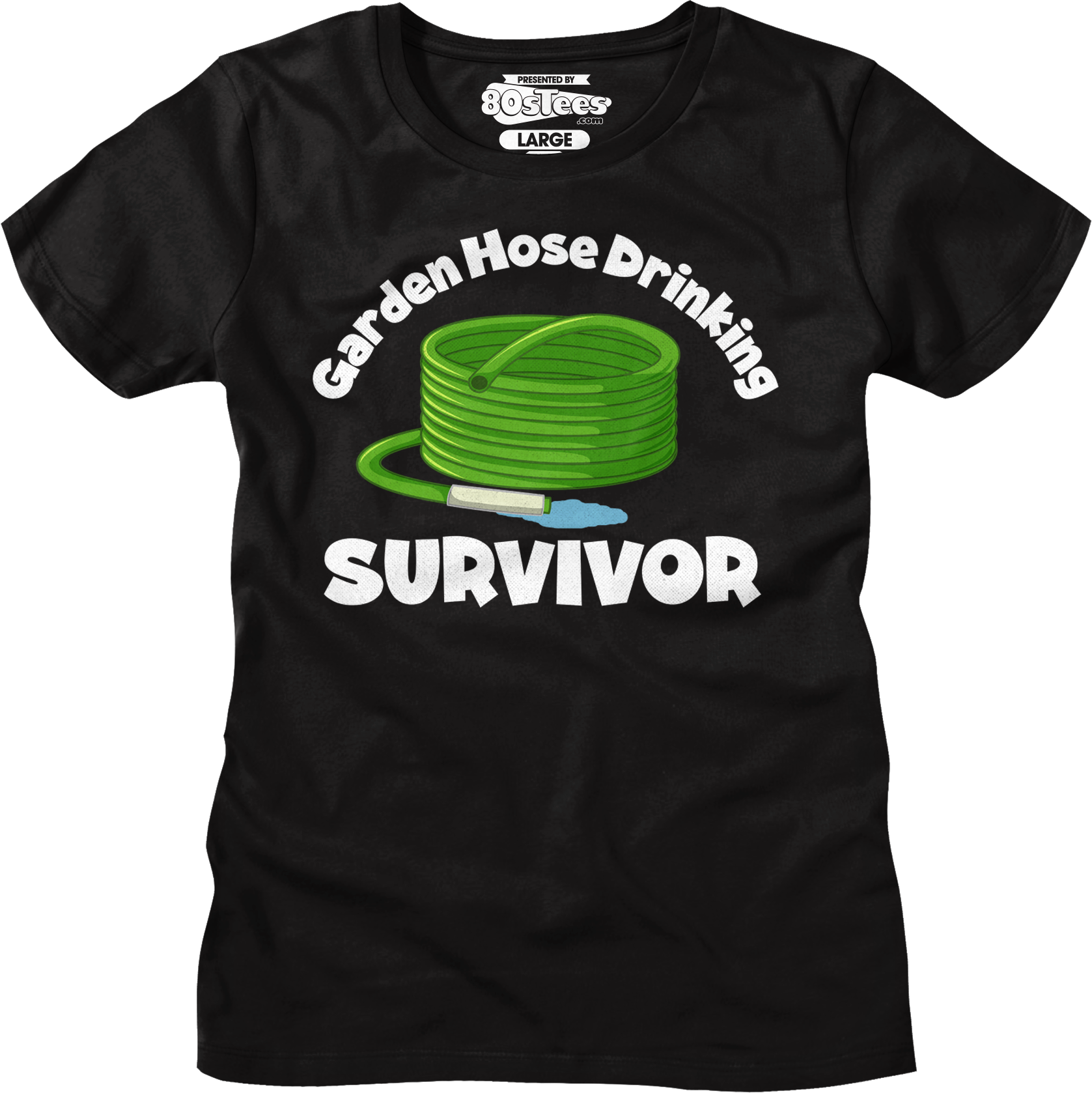 Womens Garden Hose Drinking Survivor Shirt Hoodie, Sweatshirt | CiraTrend.com (Image 1)
