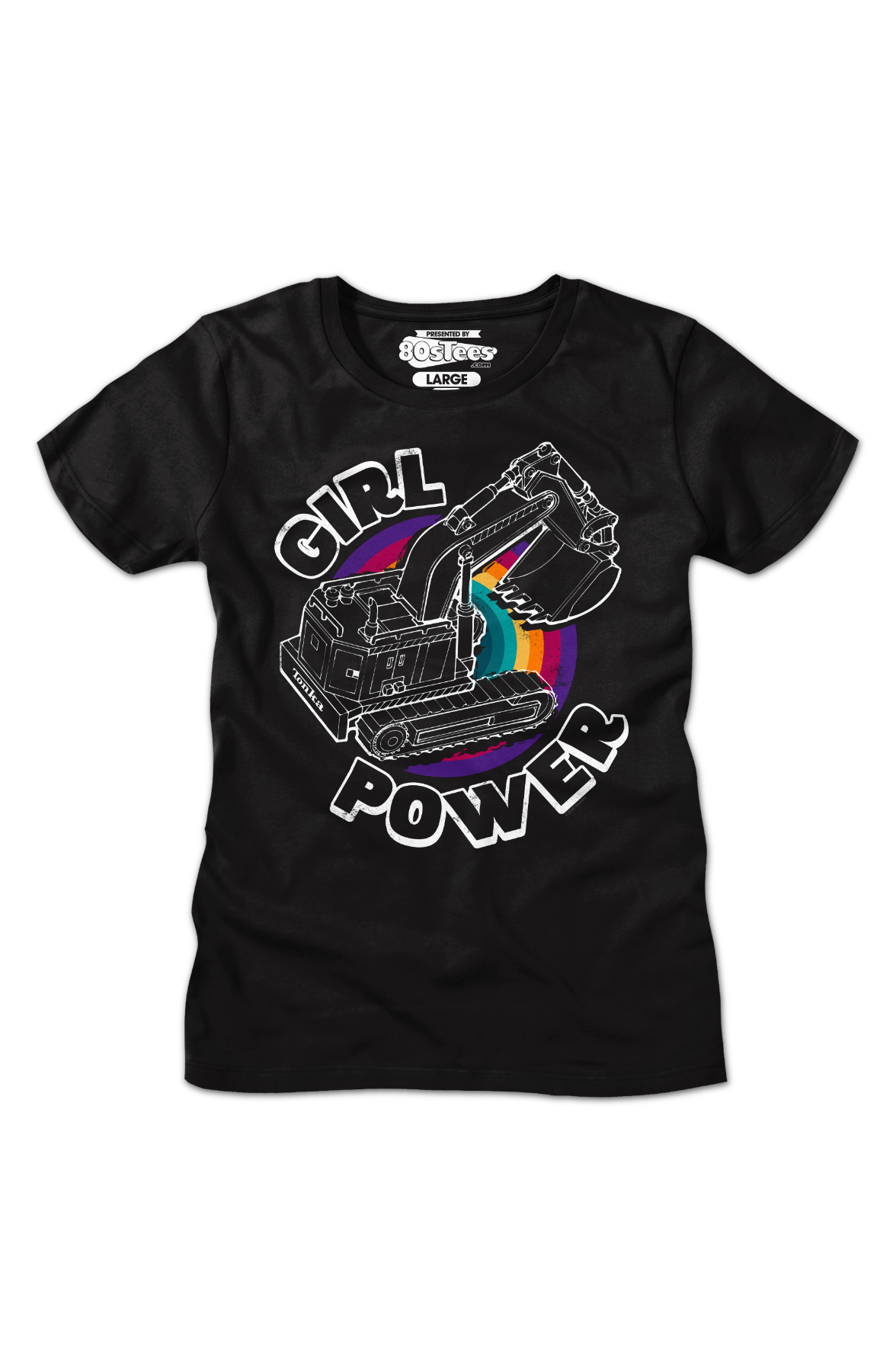 Womens Girl Power Tonka Shirt Hoodie, Sweatshirt | CiraTrend.com (Image 2)