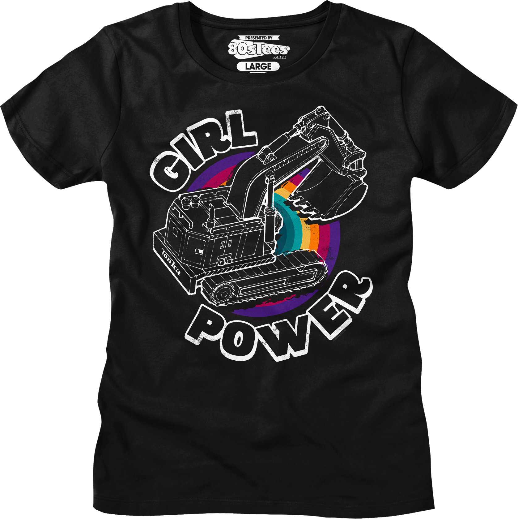Womens Girl Power Tonka Shirt Hoodie, Sweatshirt | CiraTrend.com (Image 1)