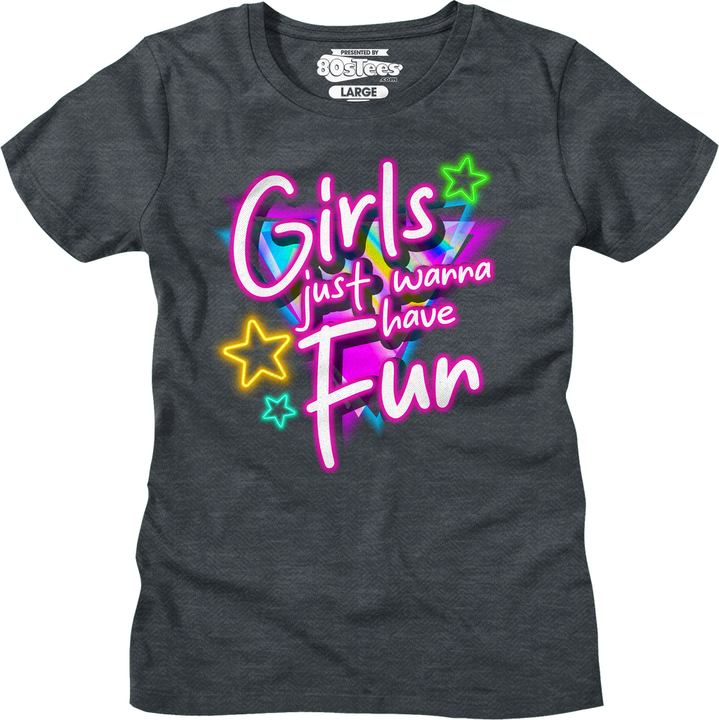 Womens Girls Just Wanna Have Fun Shirt Hoodie, Sweatshirt | CiraTrend.com (Image 5)