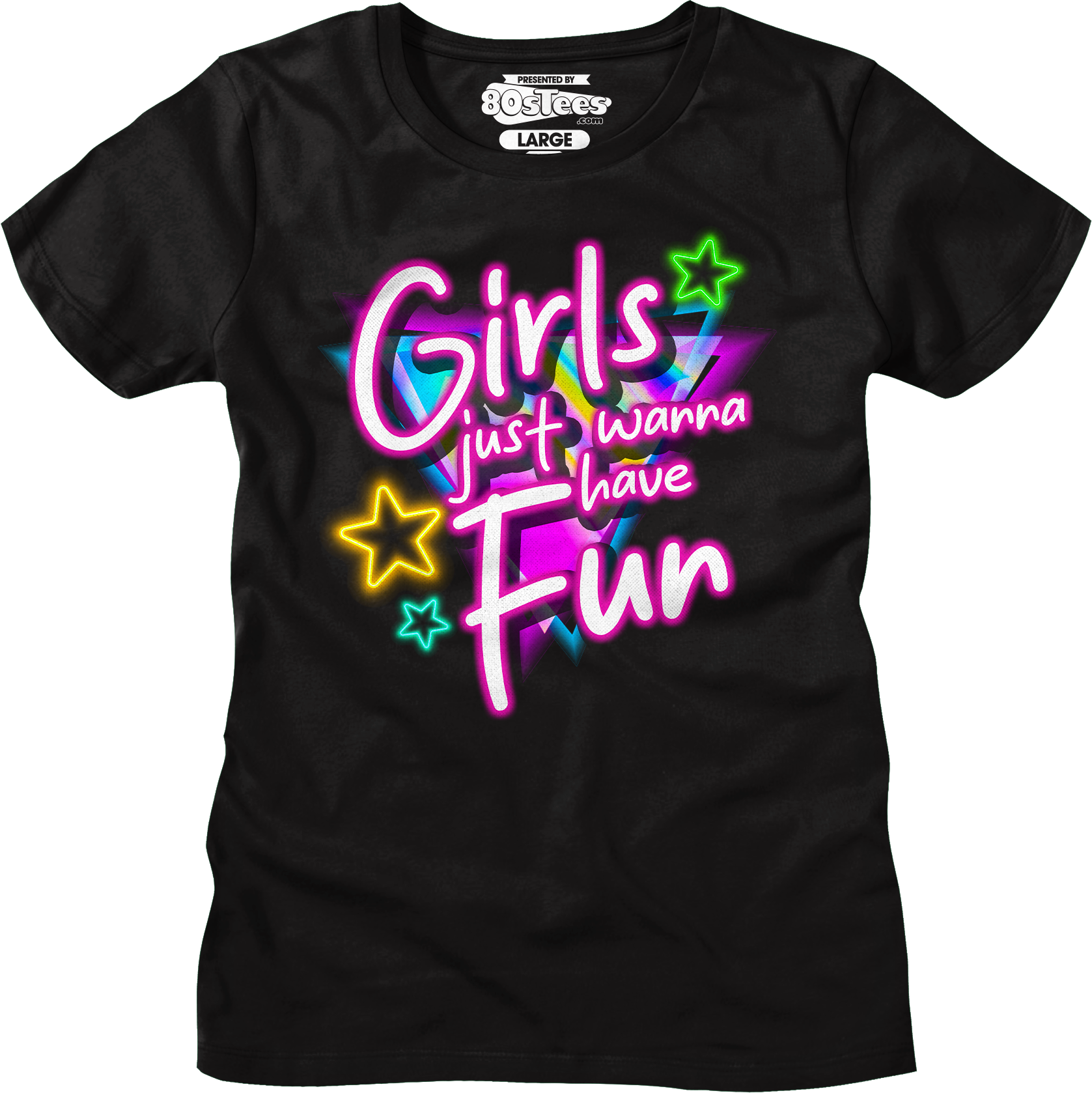 Womens Girls Just Wanna Have Fun Shirt Hoodie, Sweatshirt | CiraTrend.com (Image 1)
