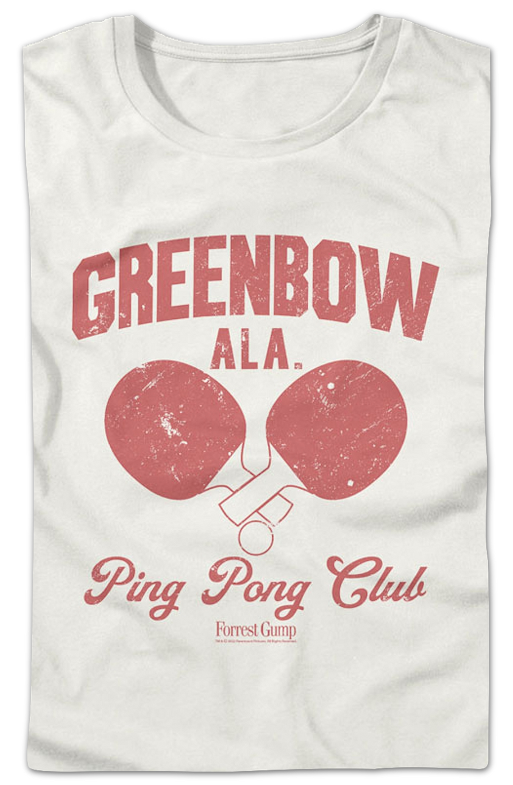 Womens Greenbow Ping Pong Club Forrest Gump Shirt Hoodie, Sweatshirt | CiraTrend.com (Image 2)
