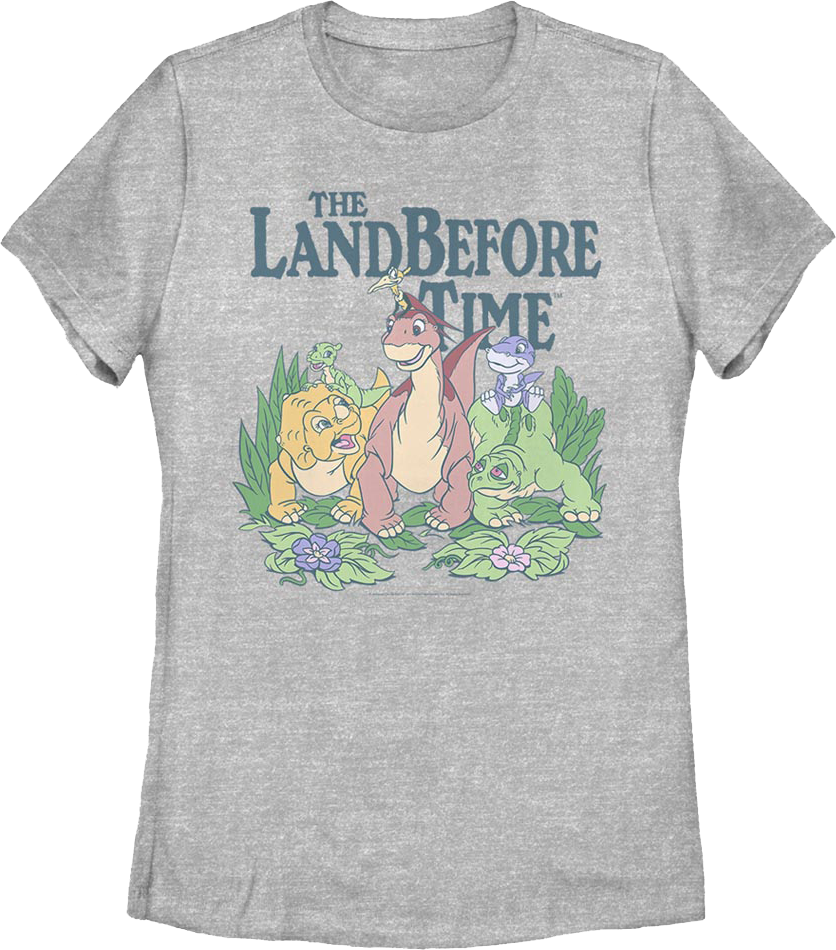 Womens Group Picture Land Before Time Shirt Hoodie, Sweatshirt | CiraTrend.com (Image 1)