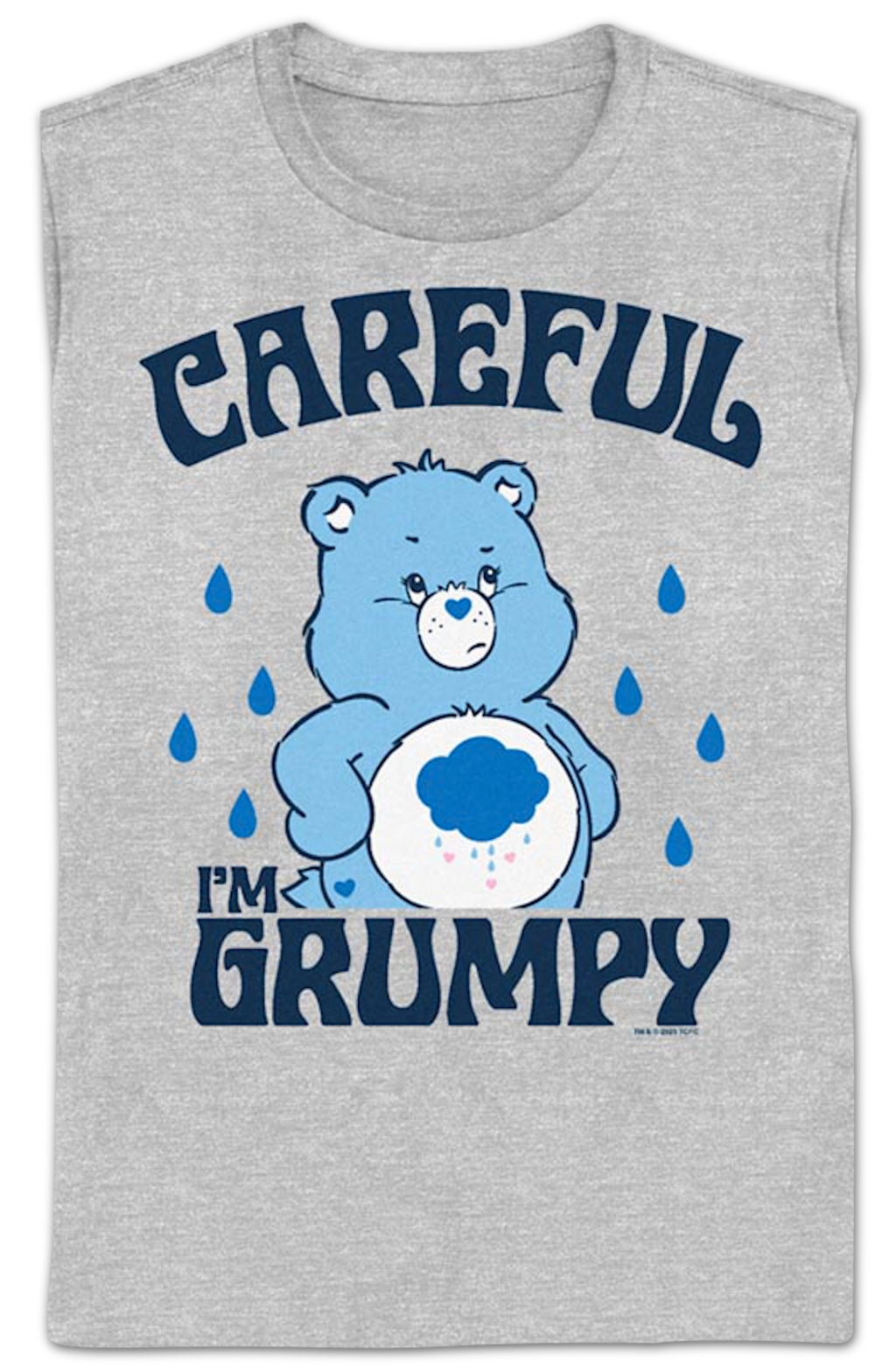 Womens Grumpy Bear Careful Warning Care Bears Shirt Hoodie, Sweatshirt | CiraTrend.com (Image 2)