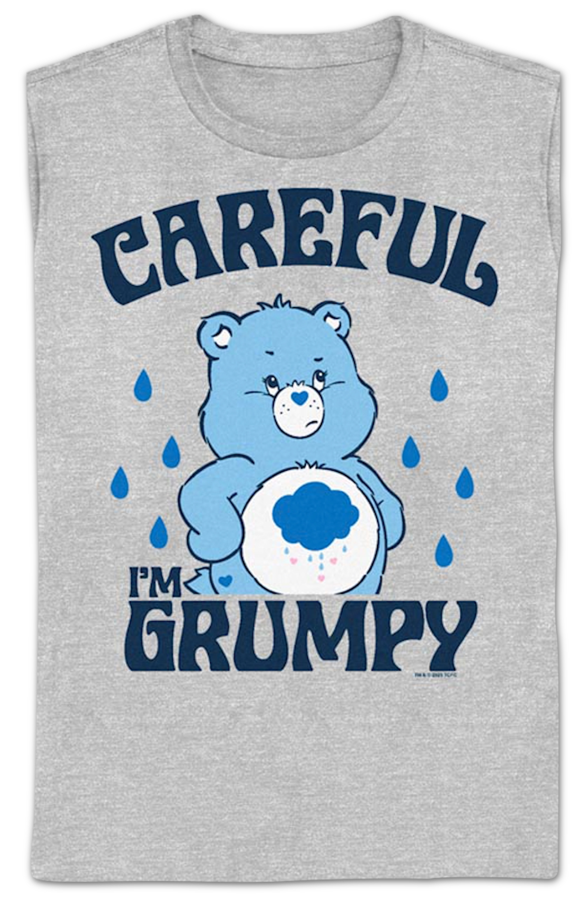 Womens Grumpy Bear Careful Warning Care Bears Shirt Hoodie, Sweatshirt | CiraTrend.com (Image 2)