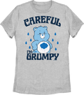 Womens Grumpy Bear Careful Warning Care Bears Shirt Hoodie, Sweatshirt | CiraTrend.com (Image 1)