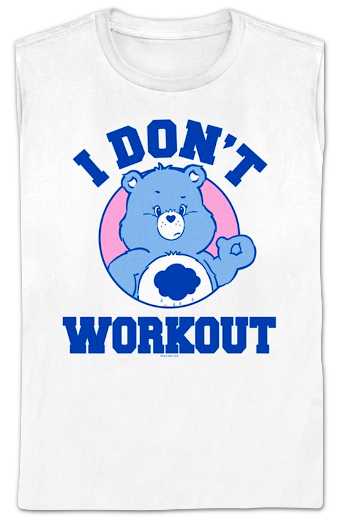 Womens Grumpy Bear I Don't Workout Care Bears Shirt Hoodie, Sweatshirt | CiraTrend.com (Image 2)