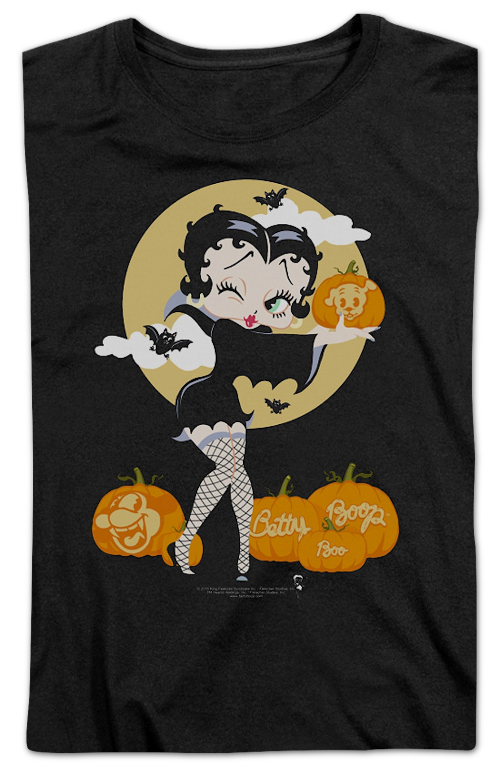 Womens Halloween Pumpkin Patch Betty Boop Shirt Hoodie, Sweatshirt | CiraTrend.com (Image 2)