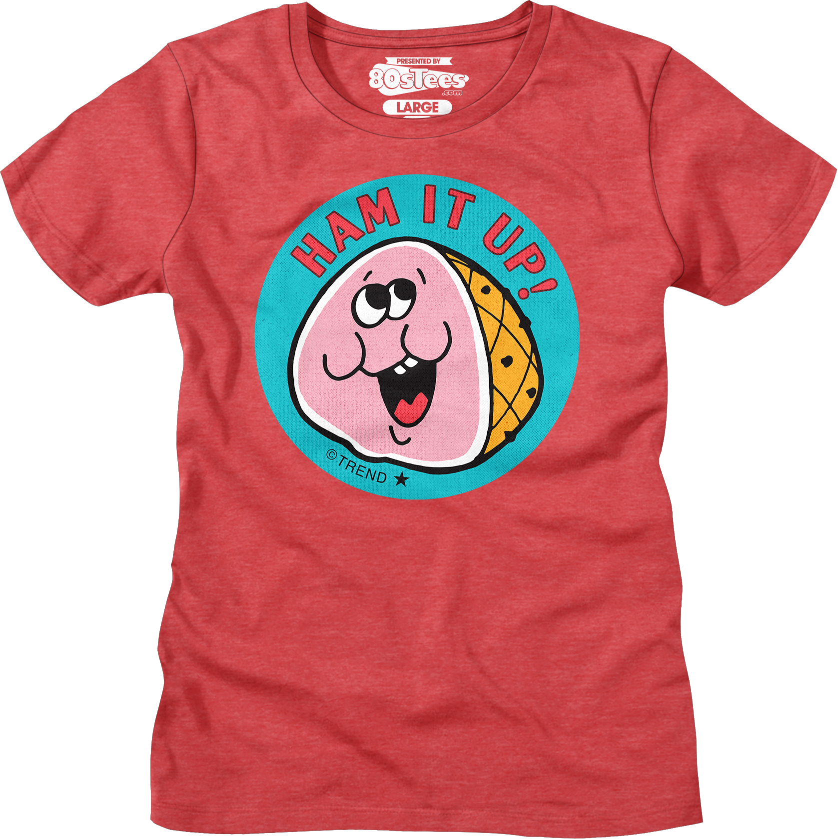 Womens Ham It Up Scratch N Sniff Shirt Hoodie, Sweatshirt | CiraTrend.com (Image 1)
