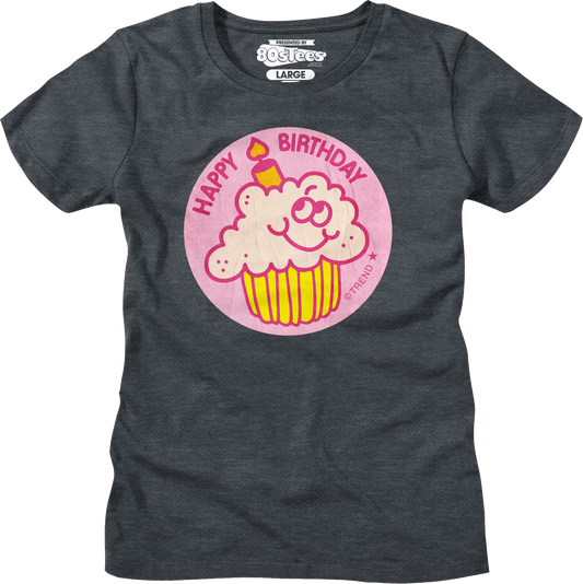 Womens Happy Birthday Scratch N Sniff Shirt