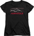 Womens Helicopter Airwolf Shirt Hoodie, Sweatshirt | CiraTrend.com (Image 1)