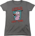 I Know I'M Not Gonna Like This Courage Cowardly Dog Shirt T-Shirts, Hoodie, Sweatshirt