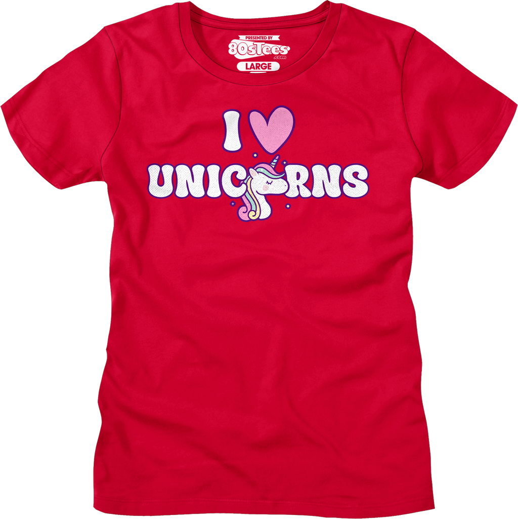 I Love Unicorns Shirt T-Shirts, Hoodie, Sweatshirt