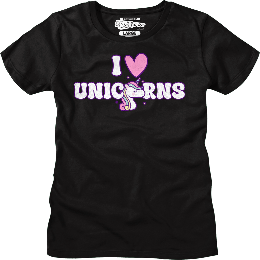 I Love Unicorns Shirt T-Shirts, Hoodie, Sweatshirt