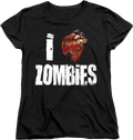 I Love Zombies Shirt T-Shirts, Hoodie, Sweatshirt