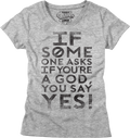 Womens If Someone Asks You If You're A God You Say Yes Shirt Hoodie, Sweatshirt | CiraTrend.com (Image 1)