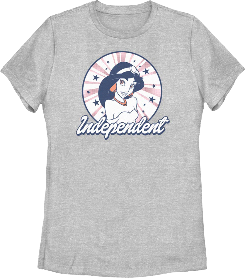 Womens Independent Jasmine Aladdin Shirt Hoodie, Sweatshirt | CiraTrend.com (Image 1)