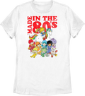 Womens White Made In The 80's Rainbow Brite Shirt Hoodie, Sweatshirt | CiraTrend.com (Image 1)