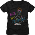 Womens Neon Janine Not My Problem Real Ghostbusters Shirt Hoodie, Sweatshirt | CiraTrend.com (Image 1)