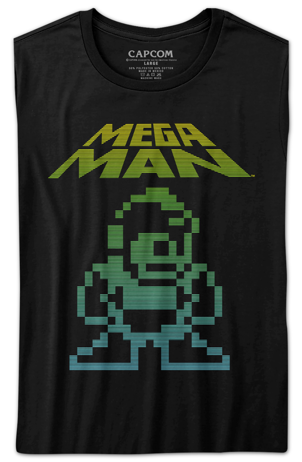Womens Neon Mega Man Shirt Hoodie, Sweatshirt | CiraTrend.com (Image 2)