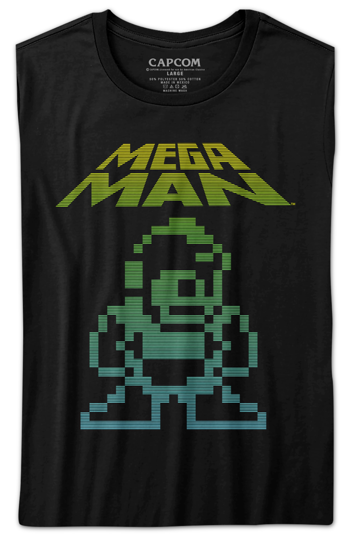 Womens Neon Mega Man Shirt Hoodie, Sweatshirt | CiraTrend.com (Image 2)