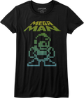 Womens Neon Mega Man Shirt Hoodie, Sweatshirt | CiraTrend.com (Image 1)