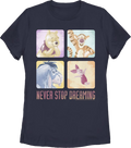 Womens Never Stop Dreaming Winnie The Pooh Shirt Hoodie, Sweatshirt | CiraTrend.com (Image 1)