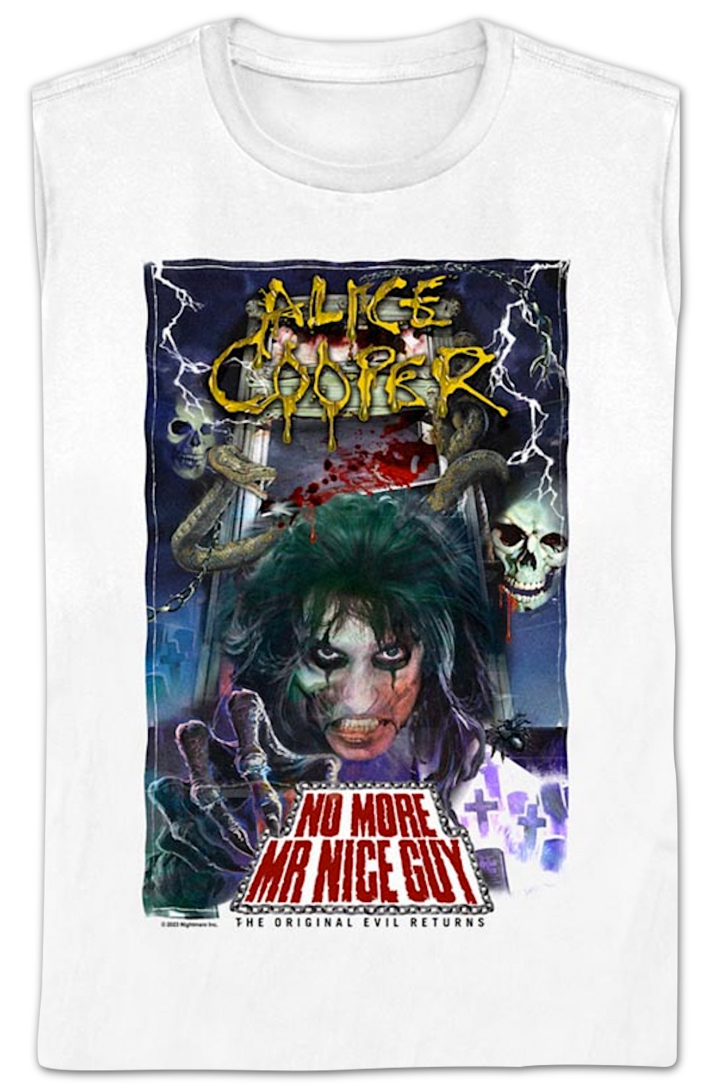 Womens No More Mr. Nice Guy Alice Cooper Shirt Hoodie, Sweatshirt | CiraTrend.com (Image 2)