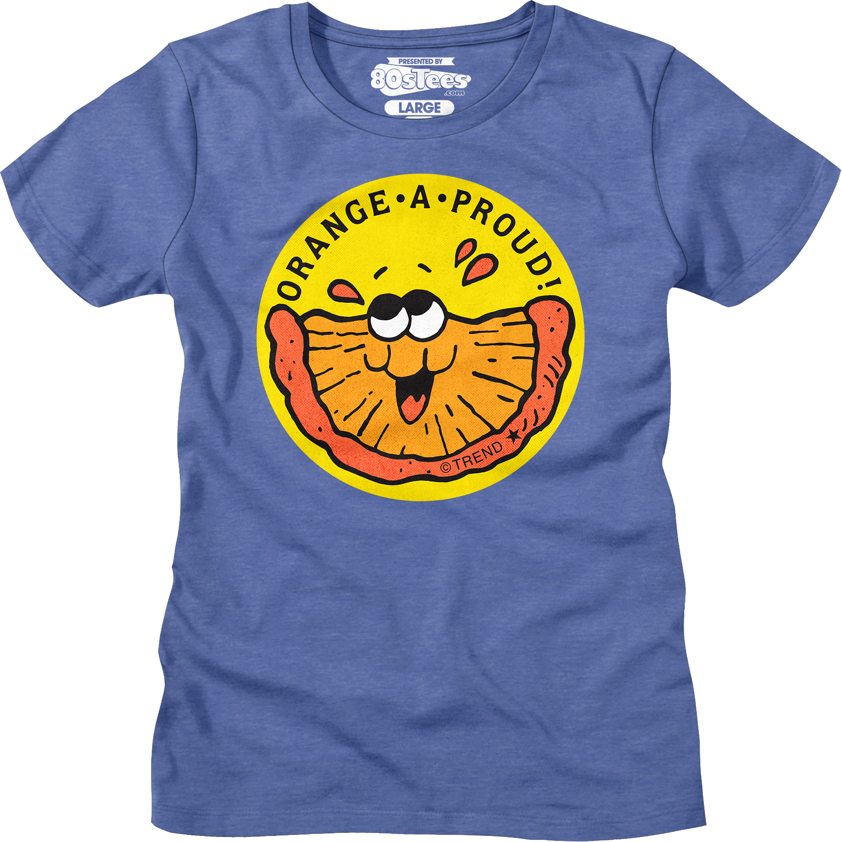 Womens Orange-A-Proud Scratch N Sniff Shirt Hoodie, Sweatshirt | CiraTrend.com (Image 1)