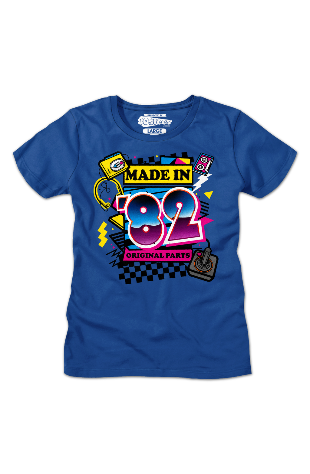 Womens Original Parts Made In '82 Shirt Hoodie, Sweatshirt | CiraTrend.com (Image 2)