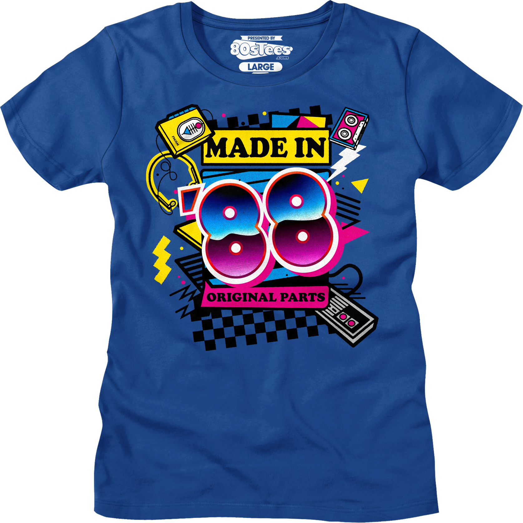 Womens Original Parts Made In '88 Shirt Hoodie, Sweatshirt | CiraTrend.com (Image 1)