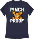 Womens Pinch Proof Garfield Shirt Hoodie, Sweatshirt | CiraTrend.com (Image 1)