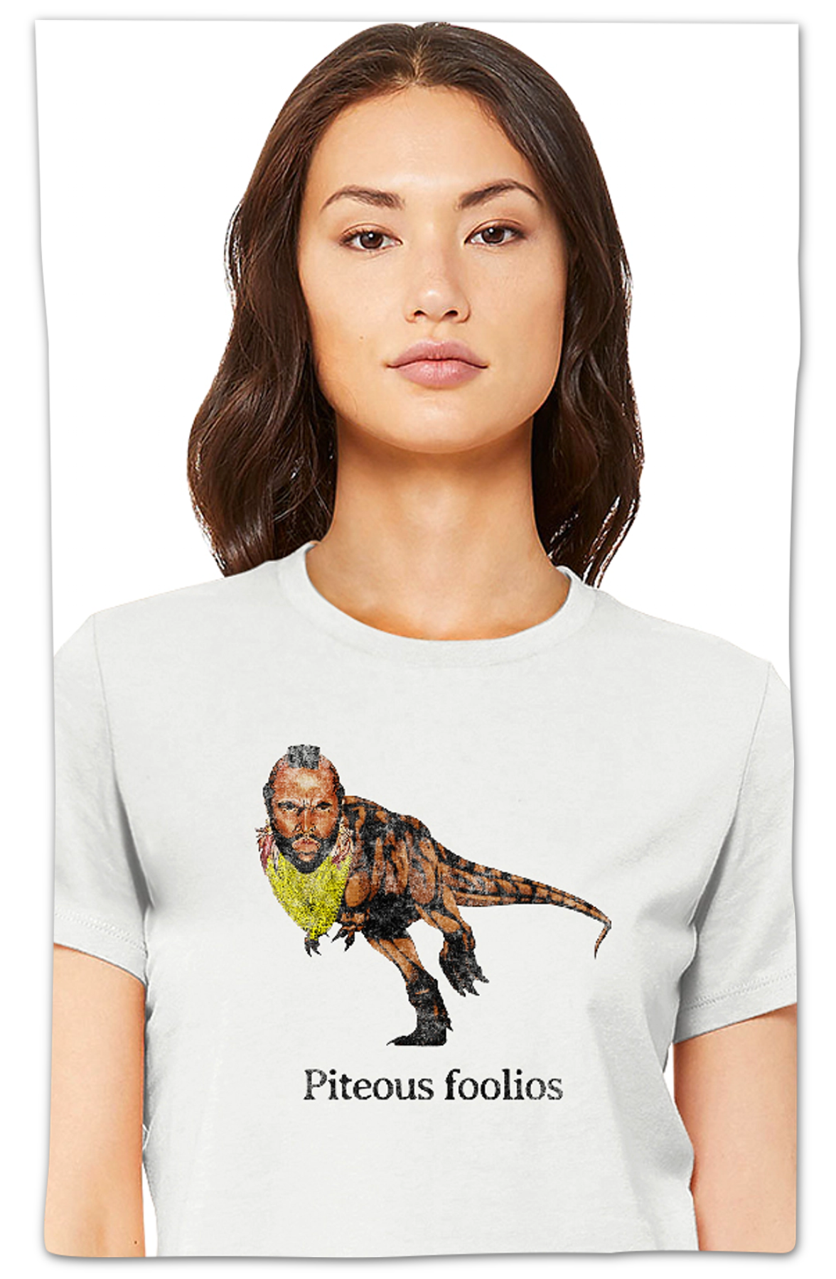 Womens Piteous Foolios Mr. T Shirt Hoodie, Sweatshirt | CiraTrend.com (Image 2)