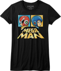 Womens Profiles Proto Man and Mega Man Shirt Hoodie, Sweatshirt | CiraTrend.com (Image 1)