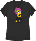 Womens Punk Lisa Simpsons Shirt Hoodie, Sweatshirt | CiraTrend.com (Image 1)