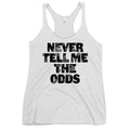 Never Tell Me The Odds Women's Racerback Tank