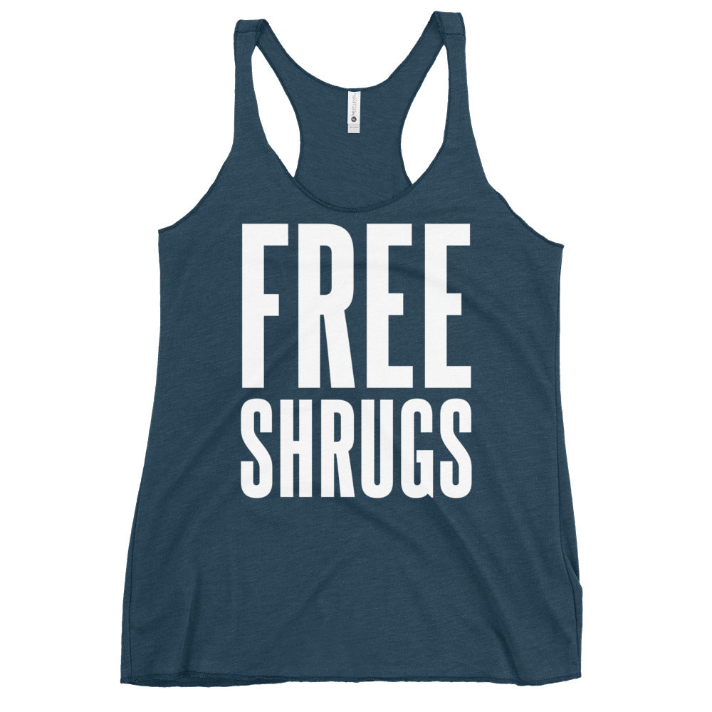 Free Shrugs Women's Racerback Tank