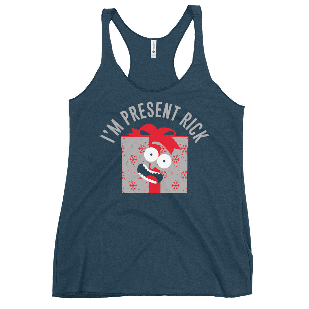 I'm Present Rick Women's Racerback Tank