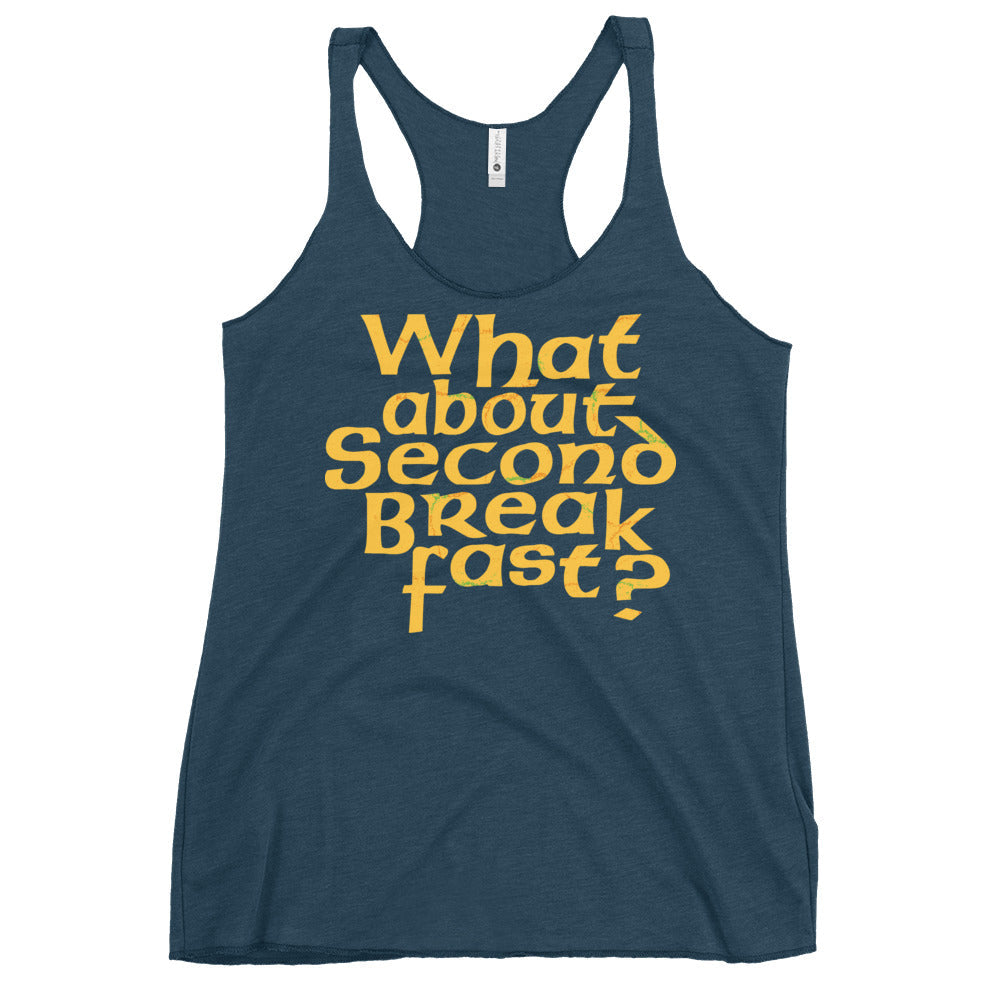 What About Second Breakfast? Women's Racerback Tank