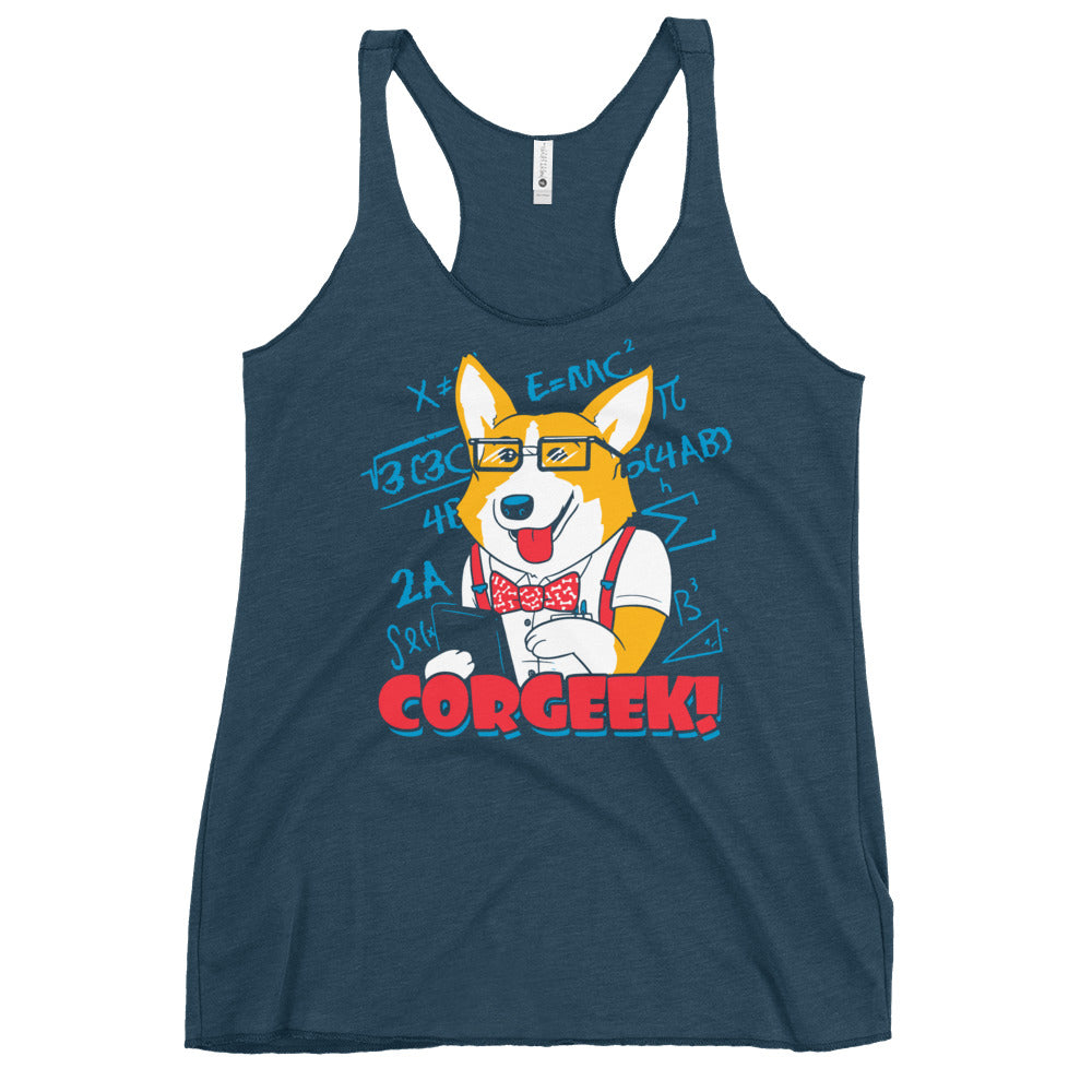 Corgeek Women's Racerback Tank