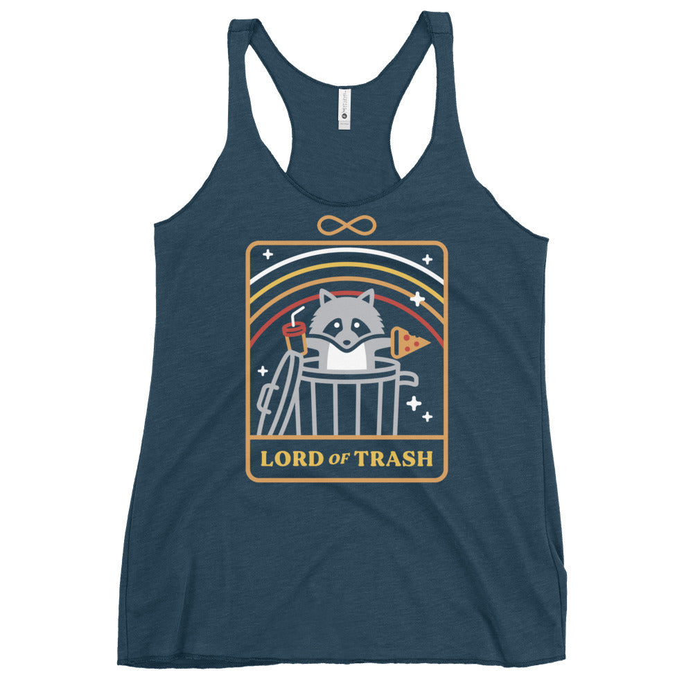 Lord Of Trash Tarot Women's Racerback Tank