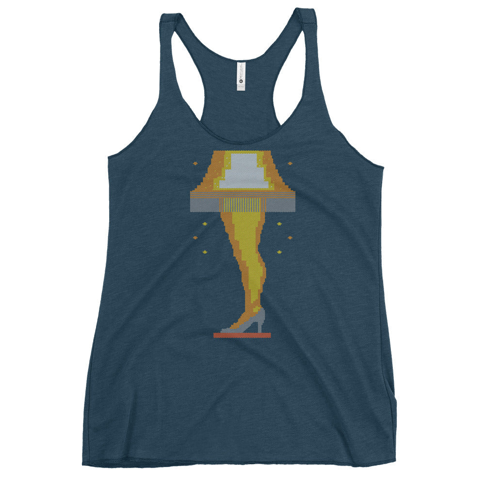 Leg Lamp Sweater Women's Racerback Tank