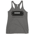 Alcohol Is The Answer Women's Racerback Tank