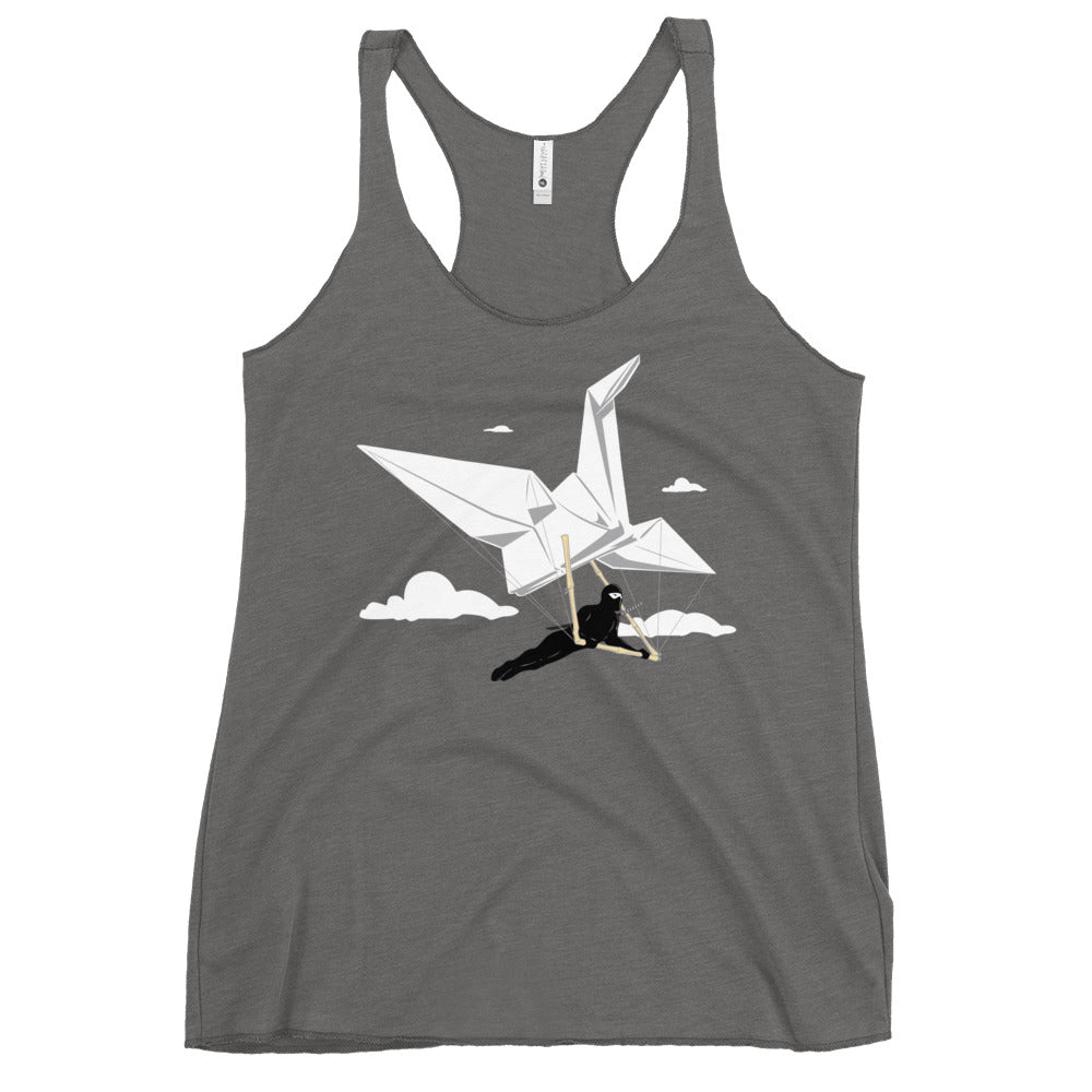 Ninja Glider Women's Racerback Tank