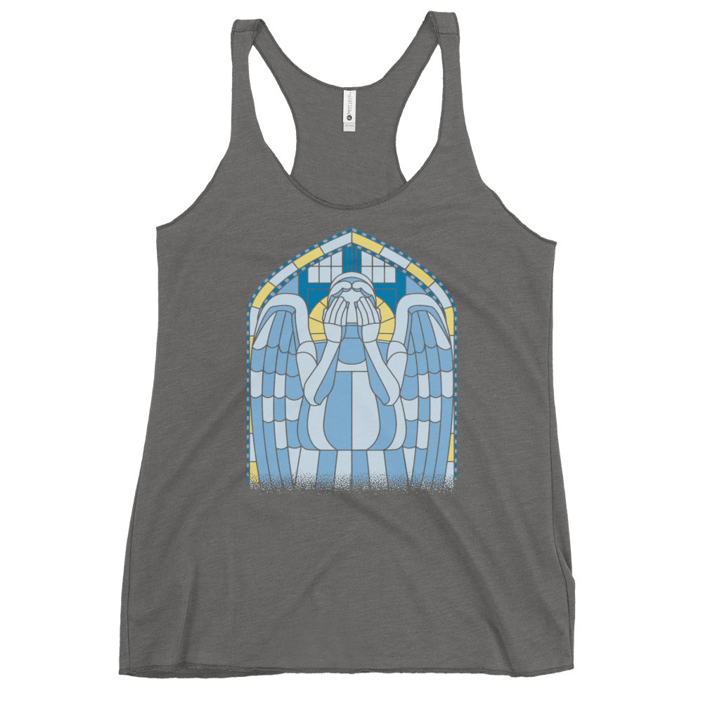 Weeping Angel Women's Racerback Tank